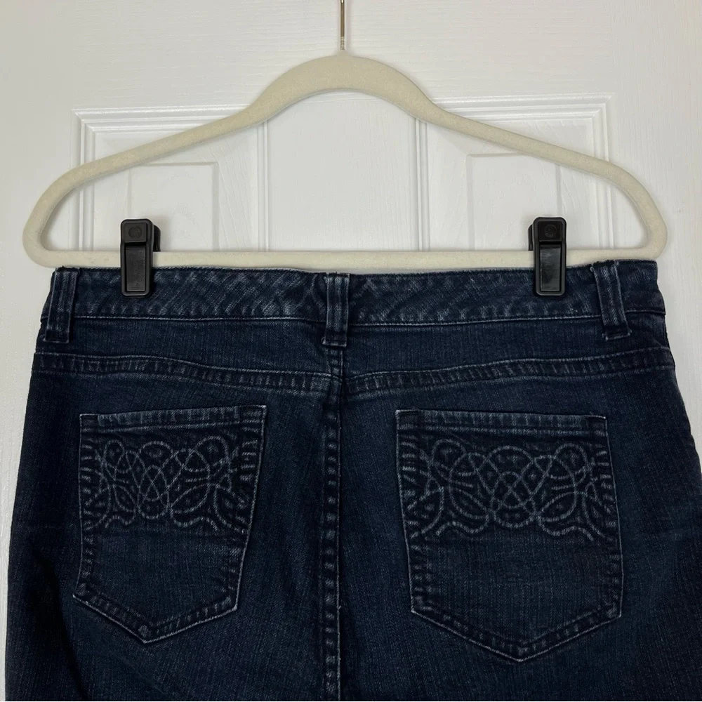 Chico’s Platinum Raleigh W Crop Stretch Denim Jeans